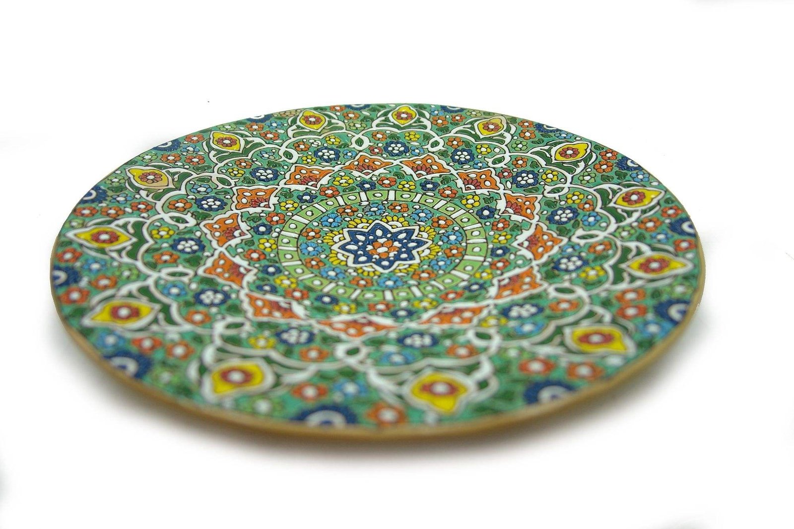 Handgefertigte Keramikschale Gol Bahar Design, handgefertigte Keramikschale, Kaufton, Tonpreis
