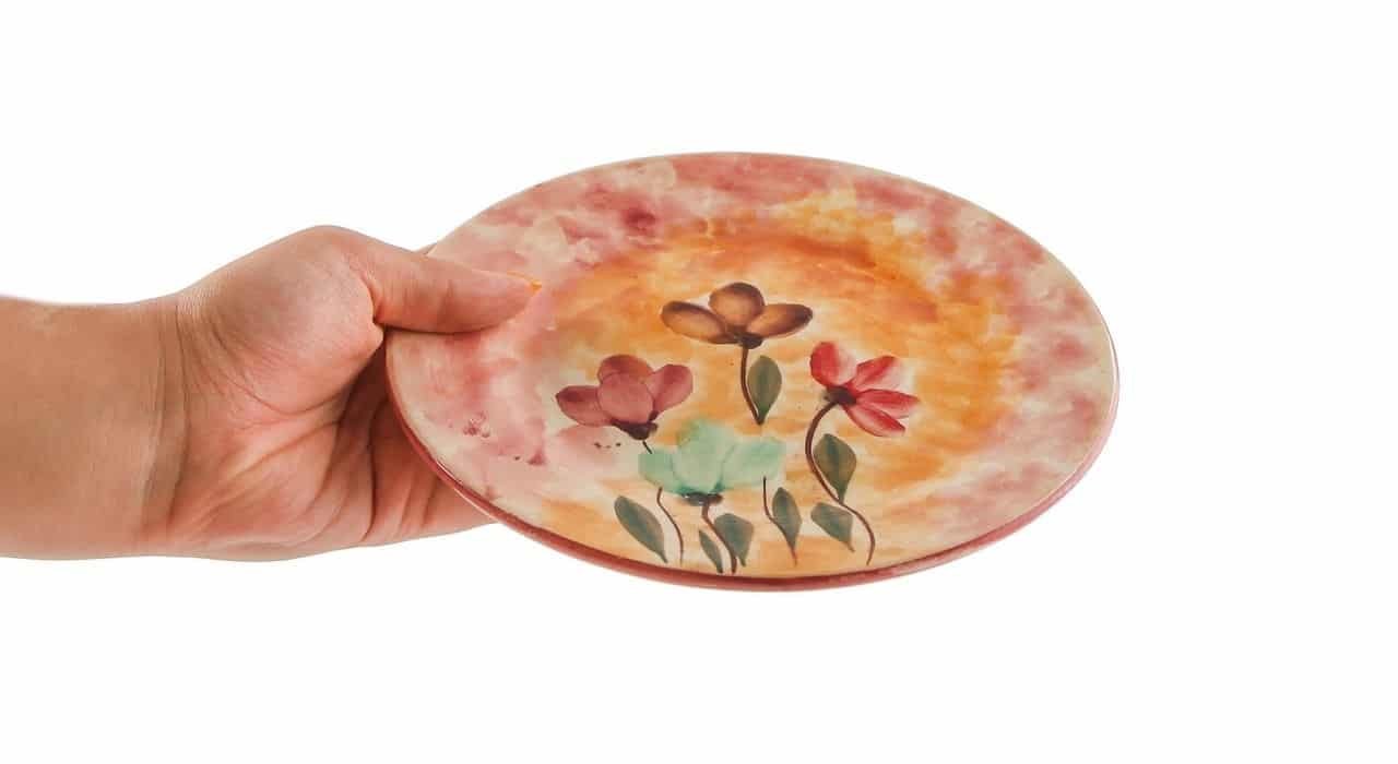 Handmade ceramic dish code 227062,Handmade ceramic dish,clay of handicrafts,handicrafts of clay stuff,handicrafts clay pot