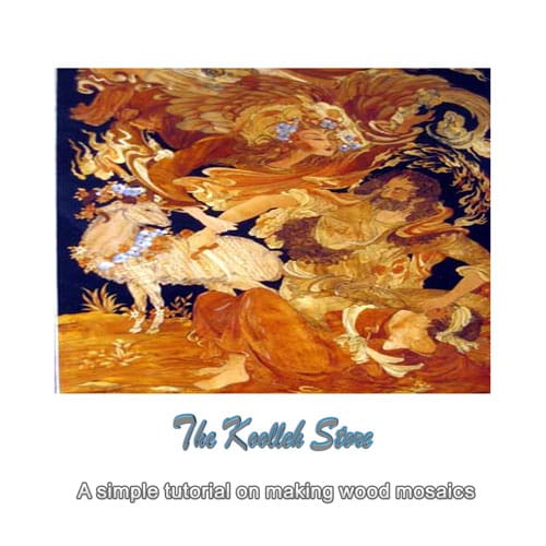 A simple tutorial on making wood mosaics Mosaic, Khatam mosaic, mosaic work, traditional arts,