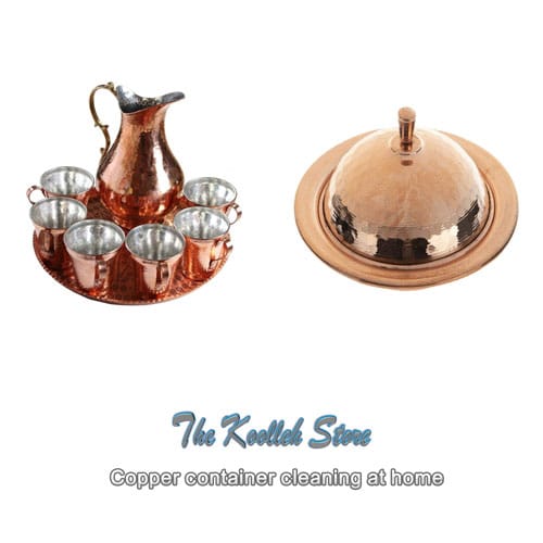 Clean the copper container at home , Copper Container Cleaning, Copper Handicrafts, Copper Container, Persian Copper Products, Iranian Copper Container, Copper Art, Koolleh Magazine