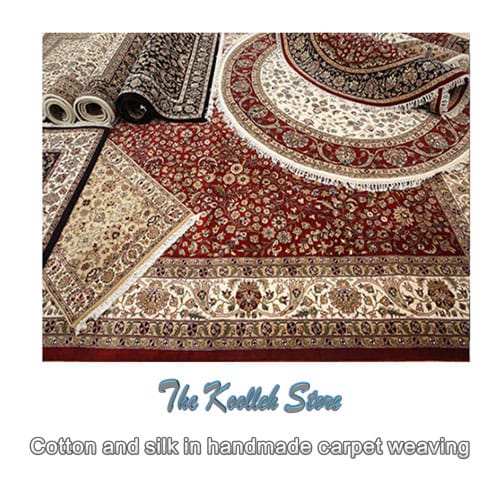 Cotton and silk in handmade carpet weaving , Cotton and silk in carpet weaving, carpet weaving art, handmade carpets, carpet weaving, Iranian carpet weaving art, carpet, Koolleh magazine