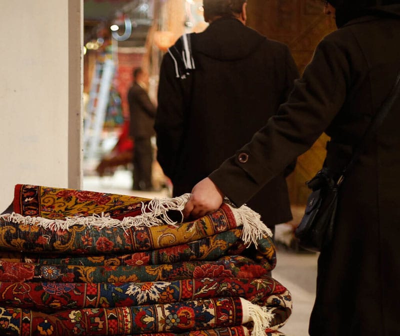 Exhibition of handmade carpets and tableau carpets in Iran , Handmade Carpet Export, Handmade Carpet Production, Handmade Art, Koolleh Magazine, Handmade Carpet Exhibition, Tableau Carpet