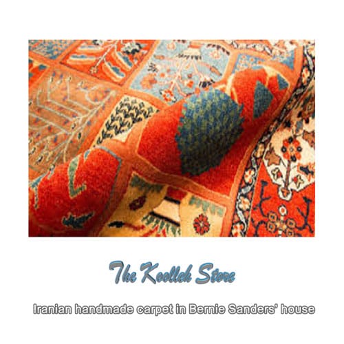 Iranian handmade carpet in Bernie Sanders' house , Export of handmade carpets, handmade art, Koolleh magazine, Iranian handmade carpets