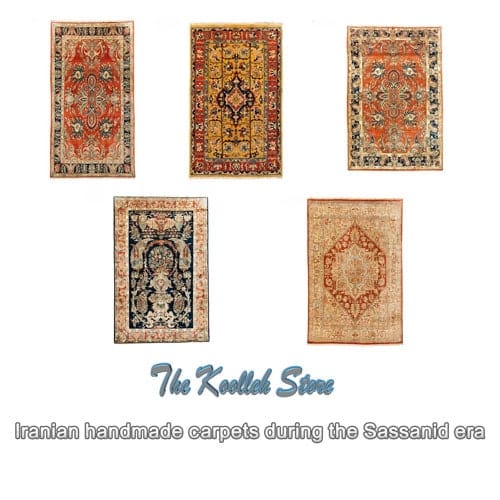 Iranian handmade carpets during the Sassanid era, History of handmade carpets, History of handmade carpets during the Sassanid era, Handmade carpets during the Sassanid era, Koolleh magazine