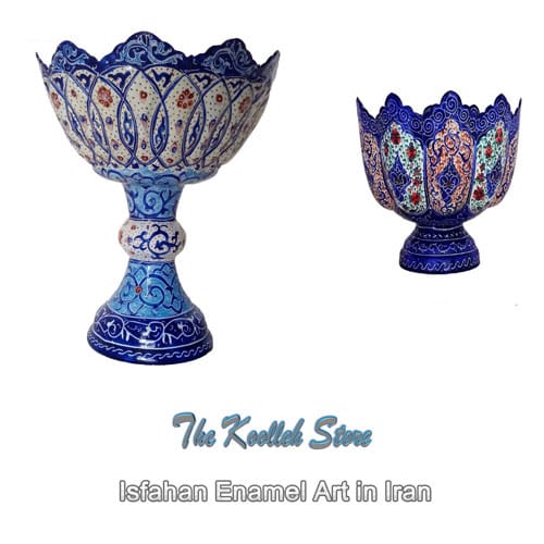 Isfahan Enamel Art in Iran , Isfahan Enamel Art, Isfahan Enameling, Enameling, Enamel Art