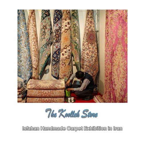 Isfahan Handmade Carpet Exhibition in Iran , Export of handmade carpets, Handmade art, Koolleh magazine, Export of Iranian carpets, Isfahan handmade carpet exhibition