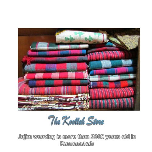 Jajim weaving is more than 2000 years old in Kermanshah , Jajim export, Jajim hand-woven, Jajim weaving art, Koolleh site