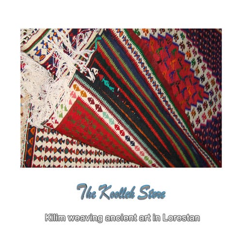 Klim weaving ancient art in Lorestan , Export of Iranian kilim, handmade kilim, kilim art, Koolleh site, ancient art weaving kilim