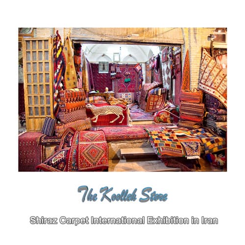 Shiraz Carpet International Exhibition in Iran , Export of handmade carpets, Handmade art, Koolleh Magazine, Shiraz Carpet International Exhibition