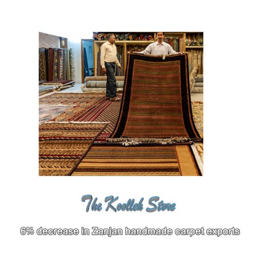 6% decrease in Zanjan handmade carpet exports , Handmade carpets, handmade carpet specifications, all-silk carpets, Iranian carpets, carpet weaving training