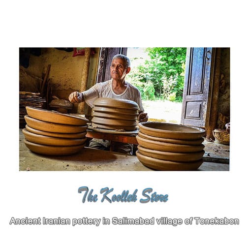 Ancient Iranian pottery in Salimabad village of Tonekabon , Pottery, Handicrafts, Pottery Art, Ancient Iranian Pottery Art, Iranian Pottery Art