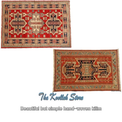 Beautiful but simple hand-woven kilim , Kilims, types of kilims, Iranian kilims, acquaintance with different types of kilims, export of kilims
