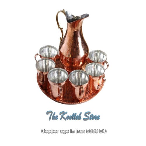 Copper age in Iran 5000 BC , The antiquity of copper in Iran, copper products, production of copper containers, the art of copper dishes