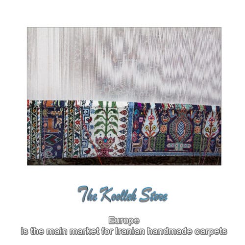 Europe is the main market for Iranian handmade carpets , Handmade carpets, specifications of handmade carpets, all silk carpets, Iranian carpets, the main market of Iranian handmade carpets