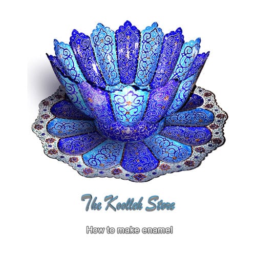 How to make enamel , Enamel products, enamel making tools, making enamel dishes, enameling, handicrafts