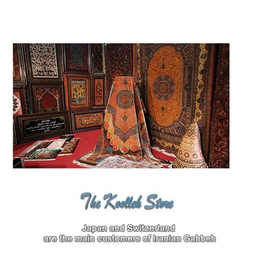 Japan and Switzerland are the main customers of Gabbeh Irani , Japan and Switzerland, Iranian Gabbeh, Gabbeh Art, Koolleh site