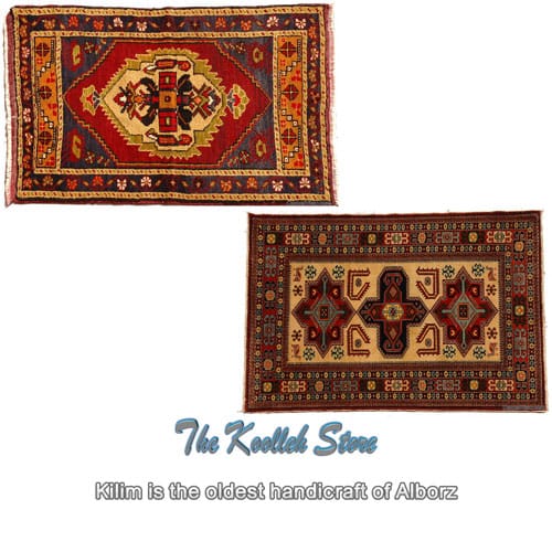 Kilim is the oldest handicraft of Alborz , Kilims, types of kilims, Iranian kilims, acquaintance with different types of kilims, export of kilims
