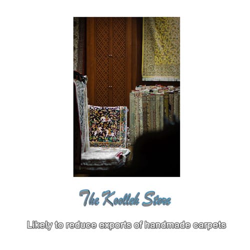 Likely to reduce exports of handmade carpets , Handmade carpets, Handmade carpet specifications, All-silk carpets, Iranian carpets, Carpet weaving training, Reduction of handmade carpet exports