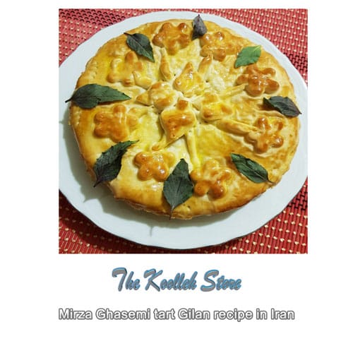 Mirza Ghasemi tart Gilan recipe in Iran, Cooking, how to prepare local food, how to prepare stew, stew