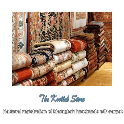 National registration of Maragheh handmade silk carpet , Handmade carpets, Persian carpets, carpet weaving workshop, carpet weaving, production of handmade carpets, handmade Maragheh silk carpets