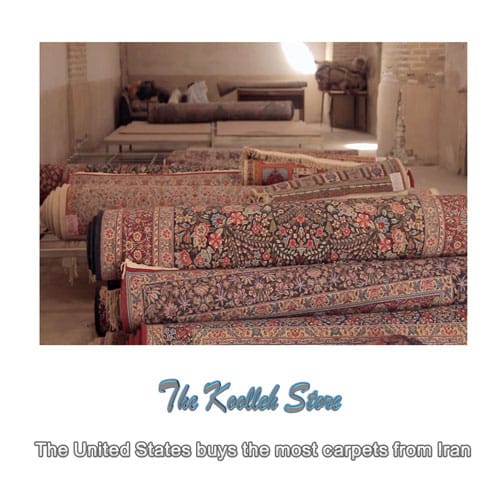 The United States buys the most carpets from Iran , Handmade carpets, handmade carpet specifications, all-silk carpets, Iranian carpets, carpet weaving training