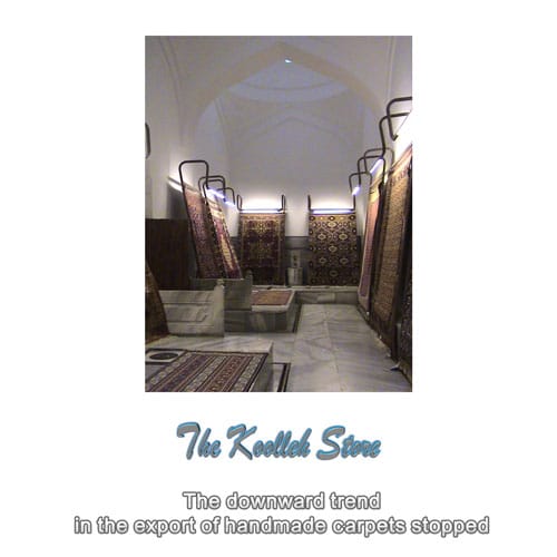 The downward trend in the export of handmade carpets stopped , Handmade carpets, specifications of handmade carpets, All silk carpets, Iranian carpets, Declining trend of handmade carpets exports