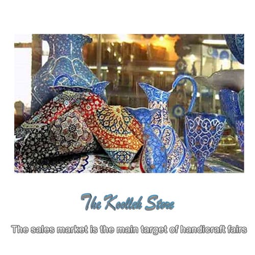 The sales market is the main target of handicraft fairs , Types of Iranian handicrafts, handicrafts, introduction of handicrafts, types of handicrafts, handicrafts market
