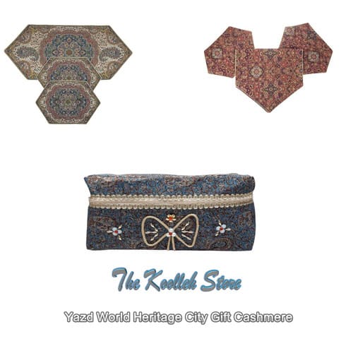 Yazd World Heritage City Gift Cashmere , Terme World Heritage, Termeh Art, Termeh, Termeh Products