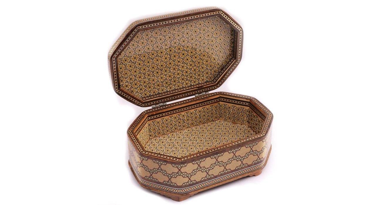 Khatam Jewelry box Model 308 , Khatam box, Inlaid, Khatam Jewelry box, Khatam