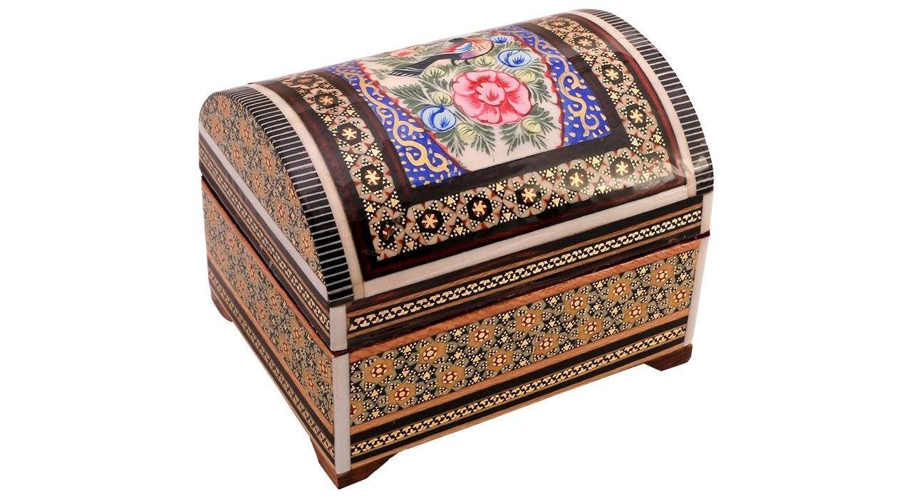 Khatam Jewelry box Code 1060 , Khatam box, Inlaid, Khatam Jewelry box, Khatam