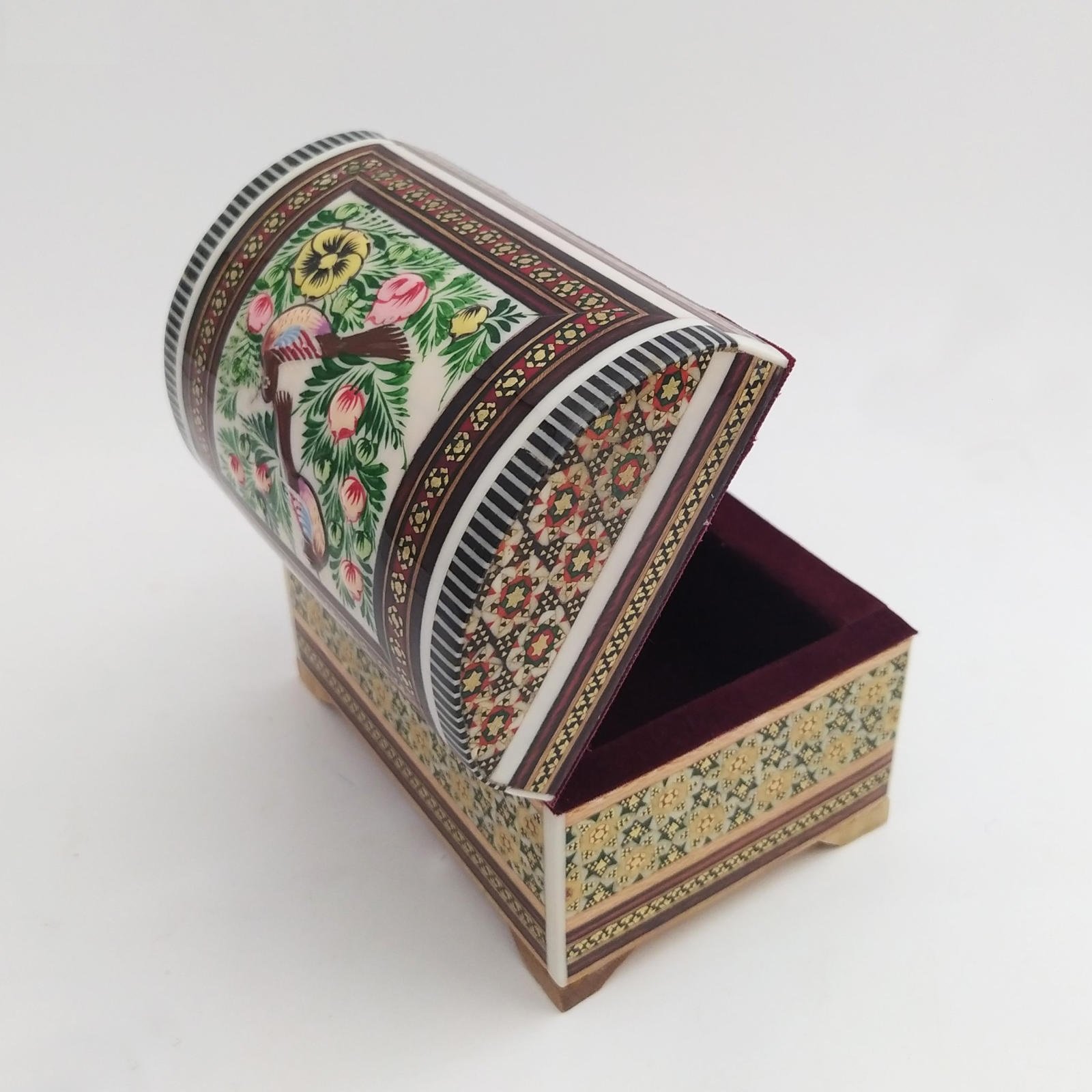 Khatam Jewelry box Code 119 , Khatam box, Inlaid, Khatam Jewelry box, Khatam