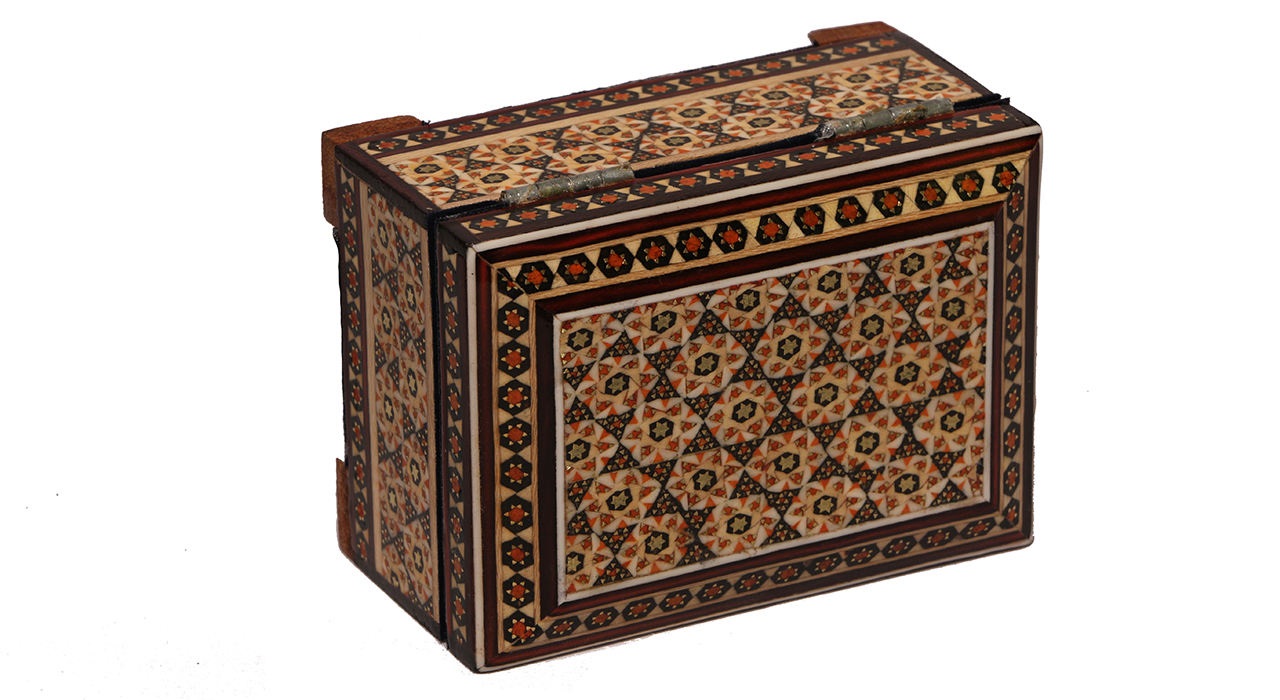 Khatam Jewelry box Model 1454 , Khatam box, Inlaid, Khatam Jewelry box, Khatam