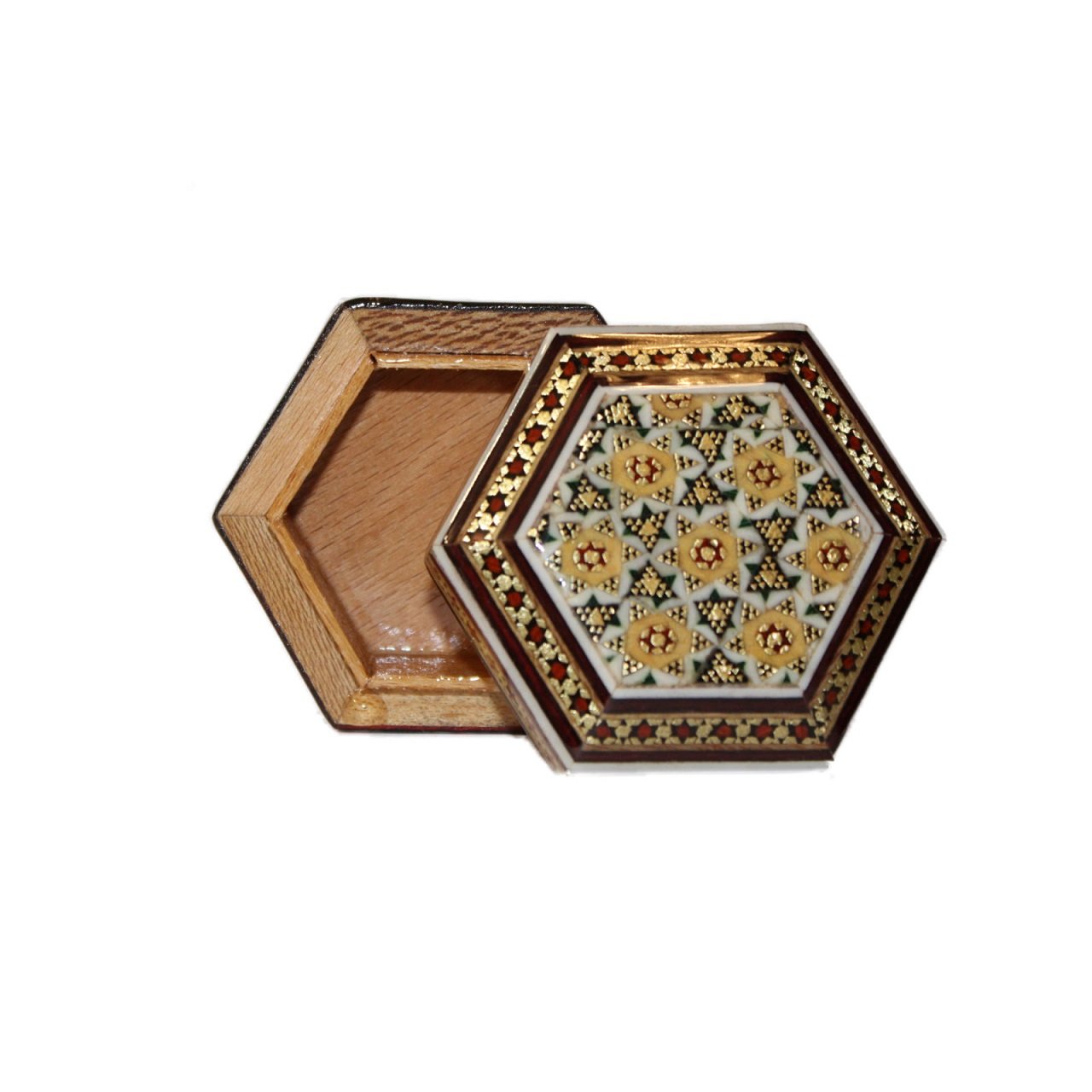 Khatam Jewelry box Model Eslimi Code 09 , Khatam box, Inlaid, Khatam Jewelry box, Khatam