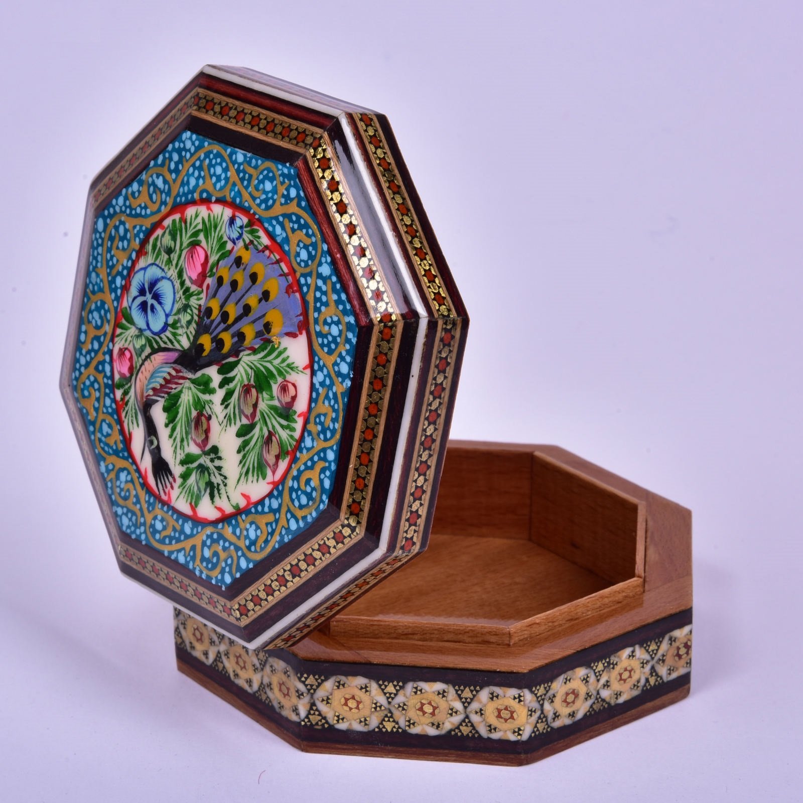 Khatam Jewelry box Shiva design code TA11 , Khatam box, Inlaid, Khatam Jewelry box, Khatam