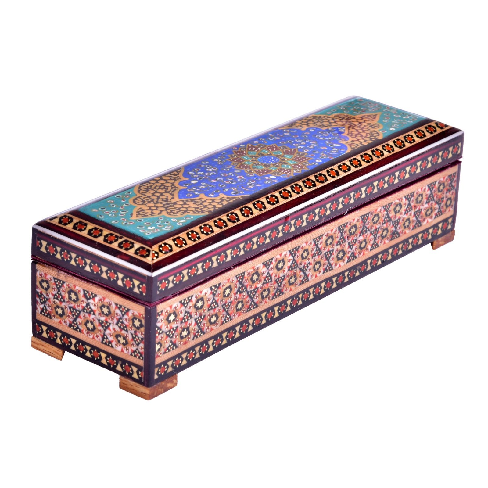 Khatam Jewelry box code SA2006 , Khatam box, Inlaid, Khatam Jewelry box, Khatam