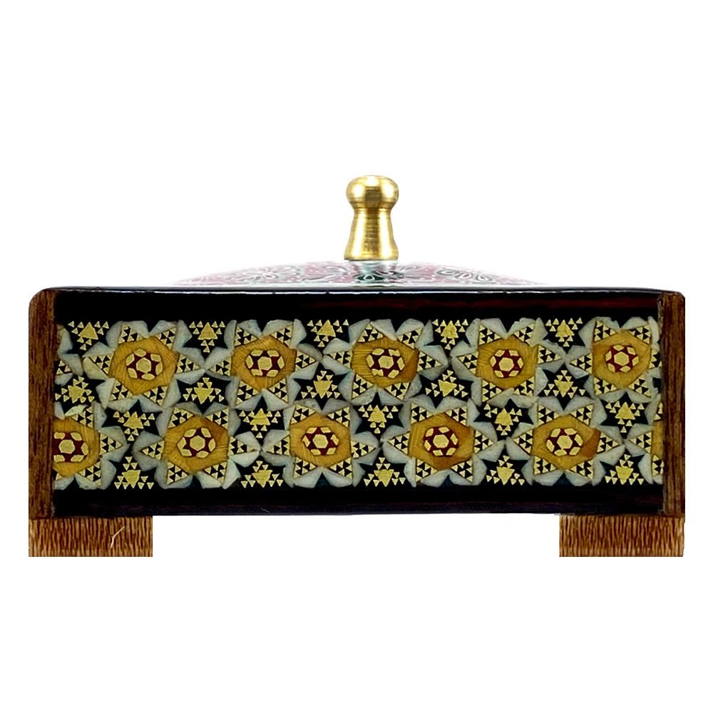 Khatam Jewelry box tazhib design venon model code A11 , Khatam box, Inlaid, Khatam Jewelry box, Khatam