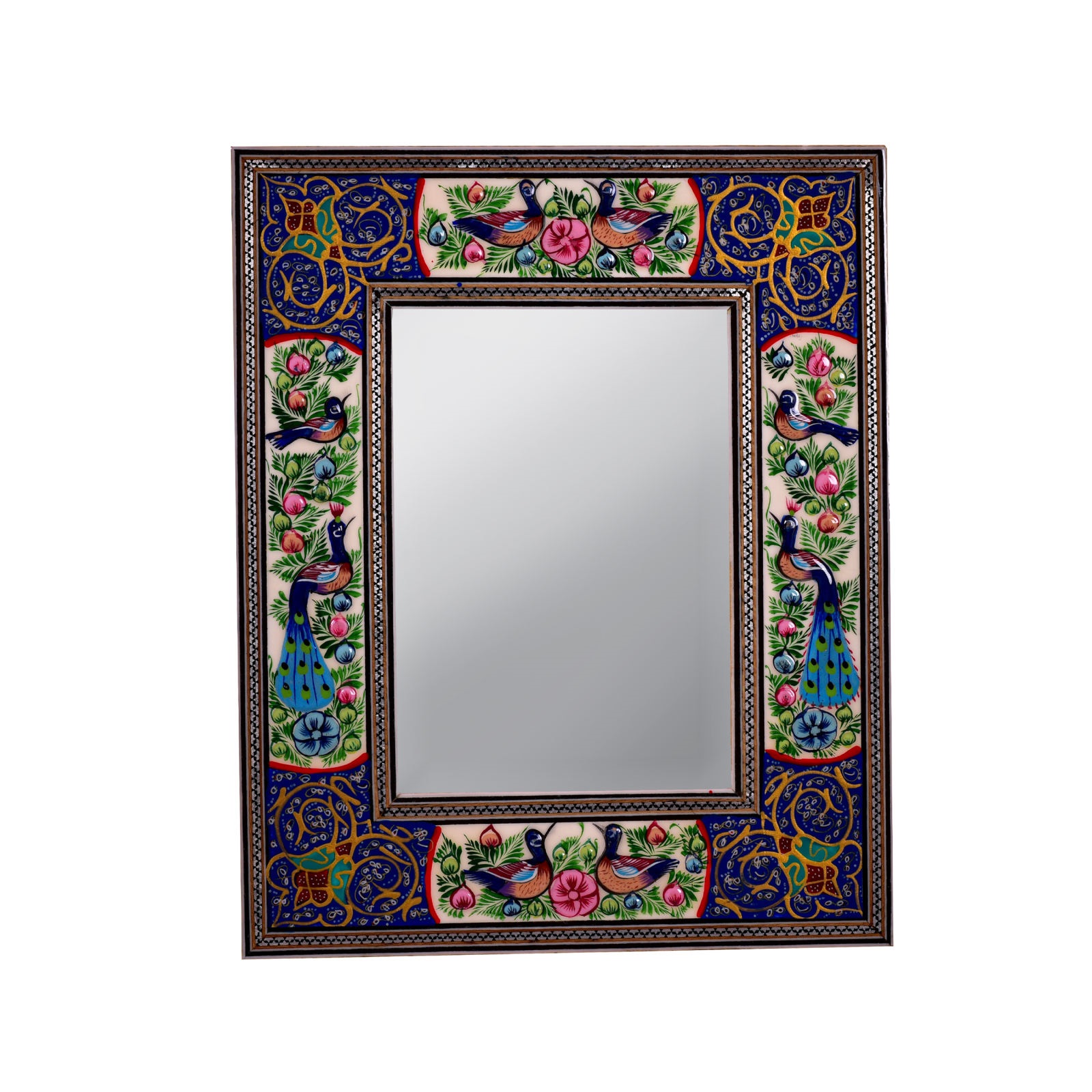 Khatam model tavoos mirror frame code 1318-2 , Khatam Frame, Inlaid, Khatam Mirror Frame, Khatam