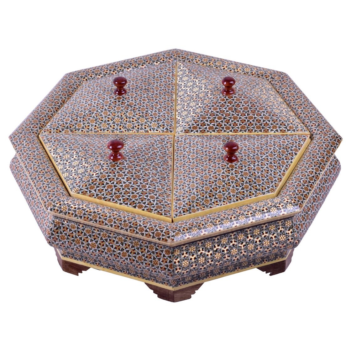 Khatam Container Code 3030 , Khatam Container model, Inlaid, Khatam Container, Khatam