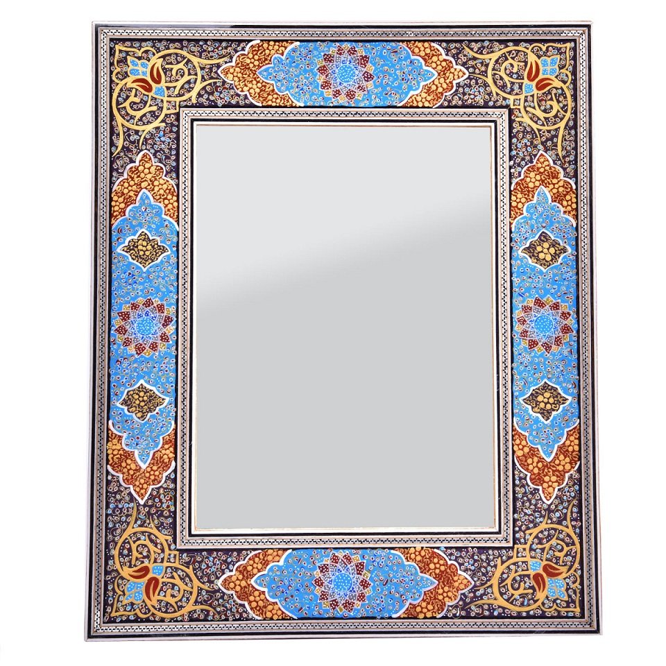 Khatam Frame Mahour design code AZ1723 , Khatam Frame, Inlaid, Khatam Mirror Frame, Khatam