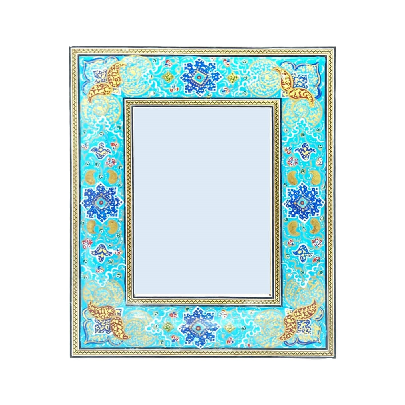 Khatam Frame Mirror Model tazhib Code 1501 , Khatam Frame, Inlaid, Khatam Mirror Frame, Khatam