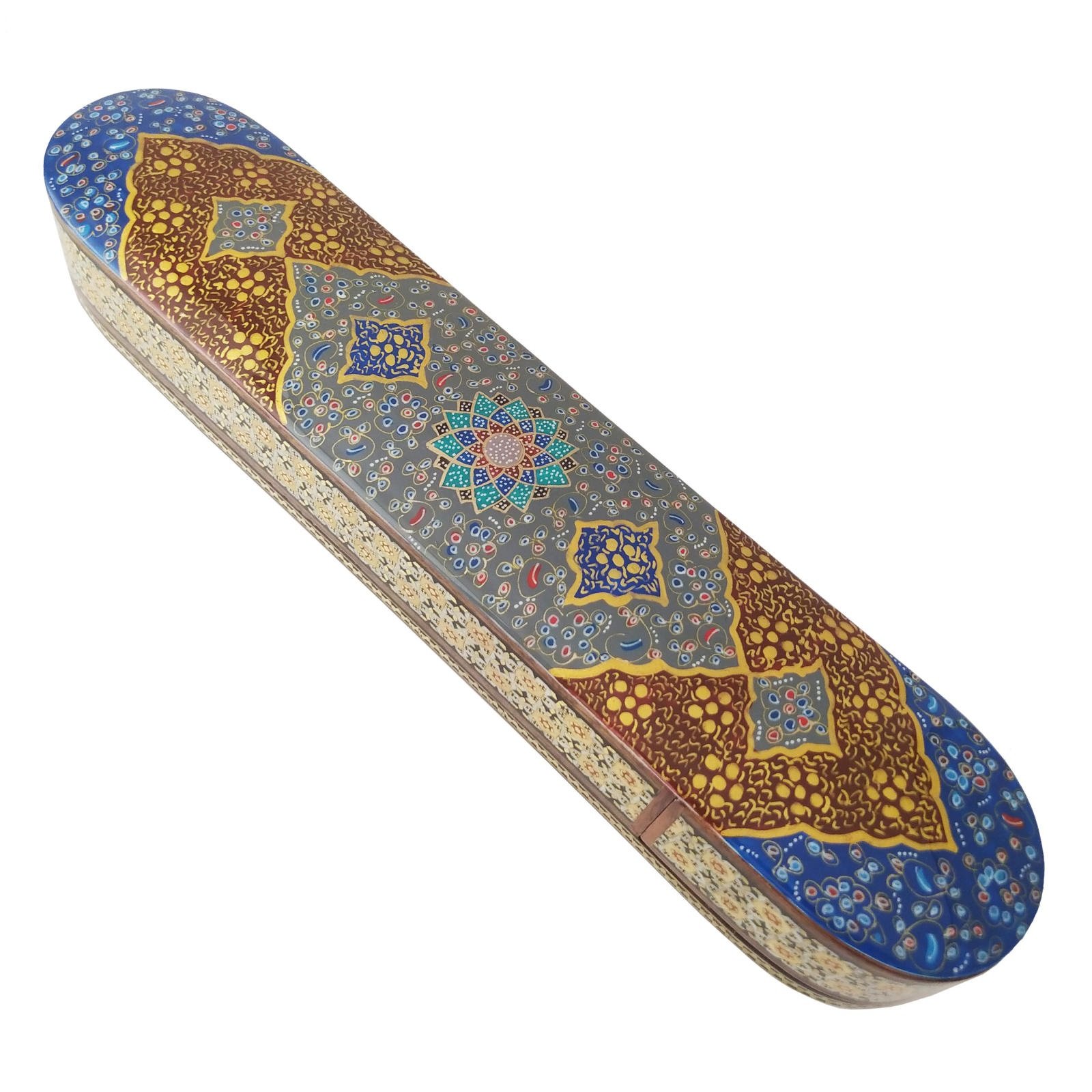 Khatam Pencil Case Model tazhib Code B-001 , Khatam, Inlaid, Khatam Pencil Case Model, Khatam