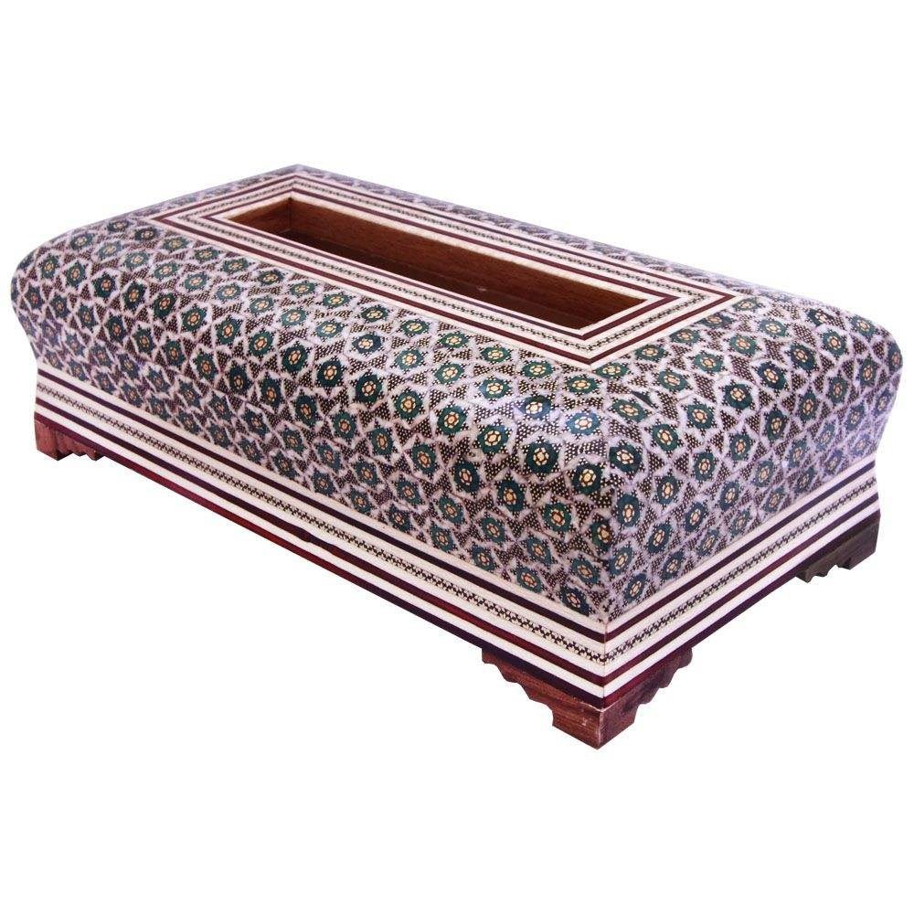 Khatam Tissue Box Code 386 , Khatam Tissue, Inlaid, Khatam Tissue Box, Khatam