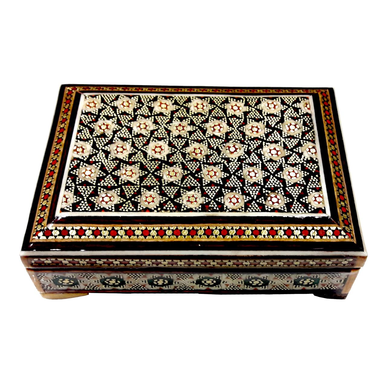 Khatam box Code 6758 , Khatam box model, Inlaid, Khatam box, Khatam