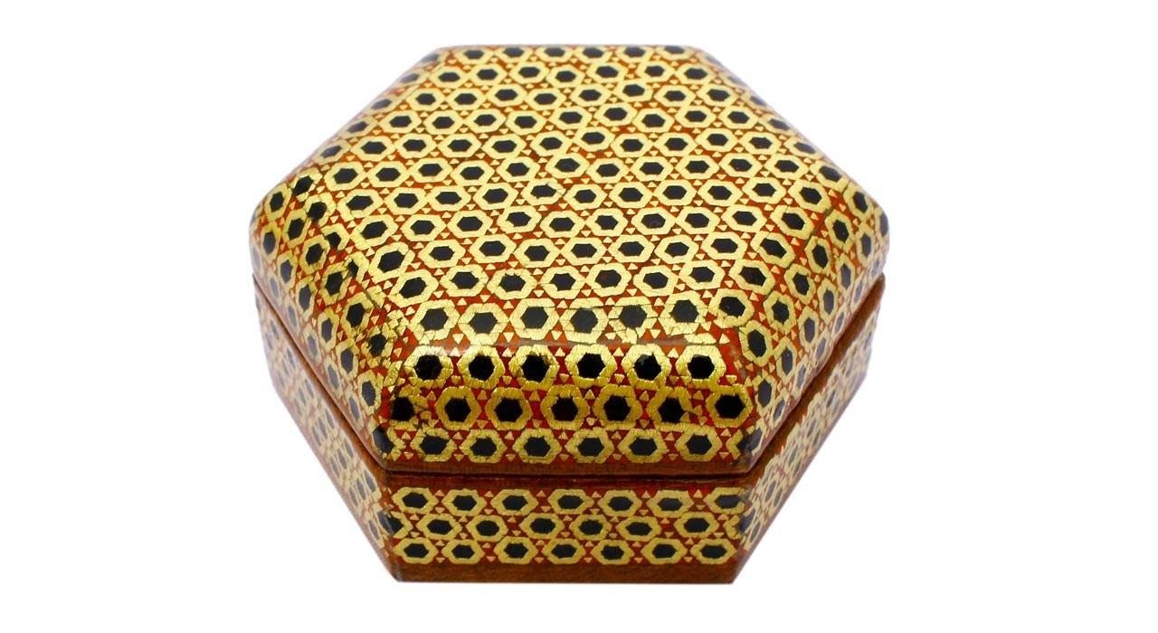 Khatam box code Mkh9 , Khatam box model, Inlaid, Khatam box, Khatam
