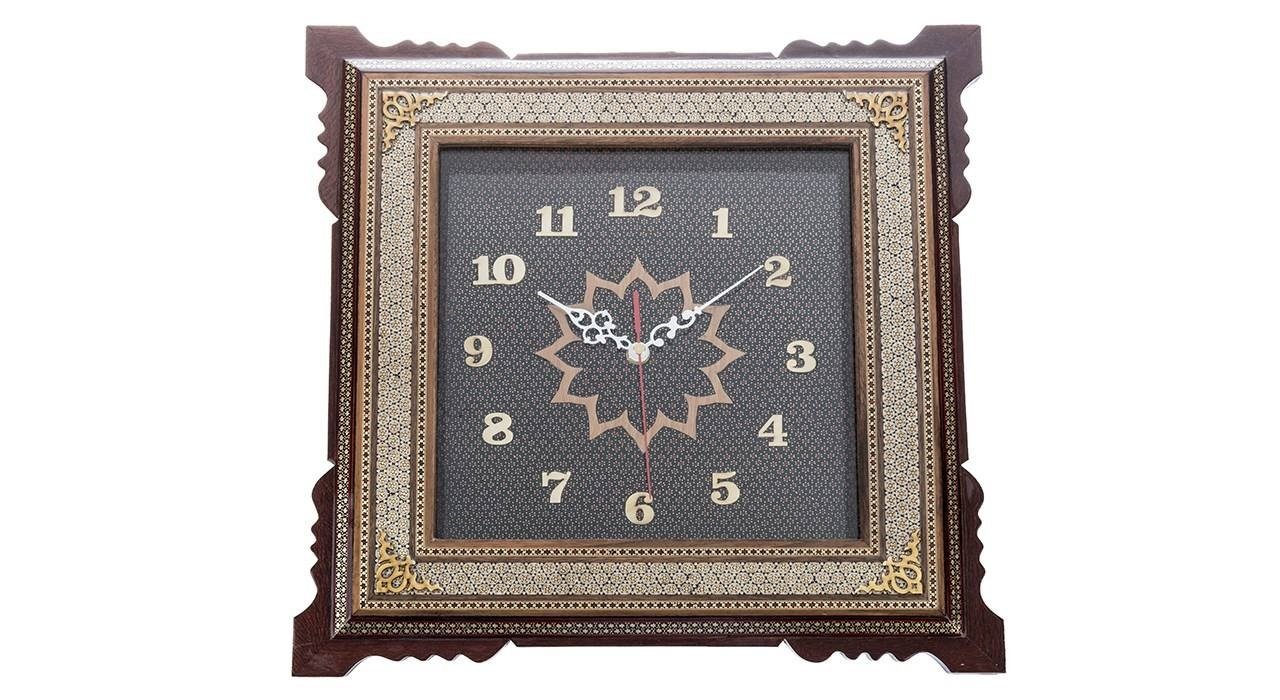 Khatam clock Code 28 , Khatam clock, Inlaid, Khatam clock model, Khatam