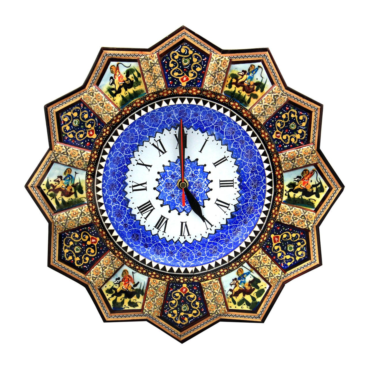 Khatam clock Code 70035-2 , Khatam clock, Inlaid, Khatam clock model, Khatam