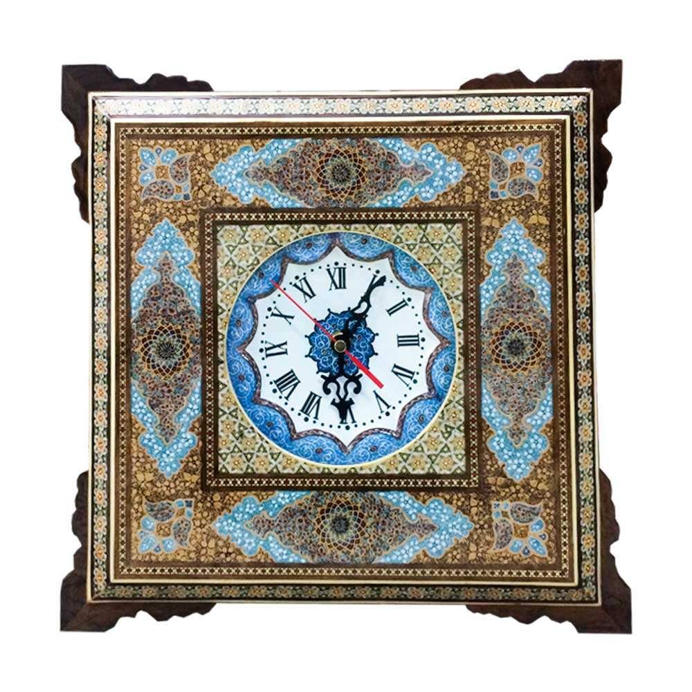 Khatam clock Code CL 02 , Khatam clock, Inlaid, Khatam clock model, Khatam