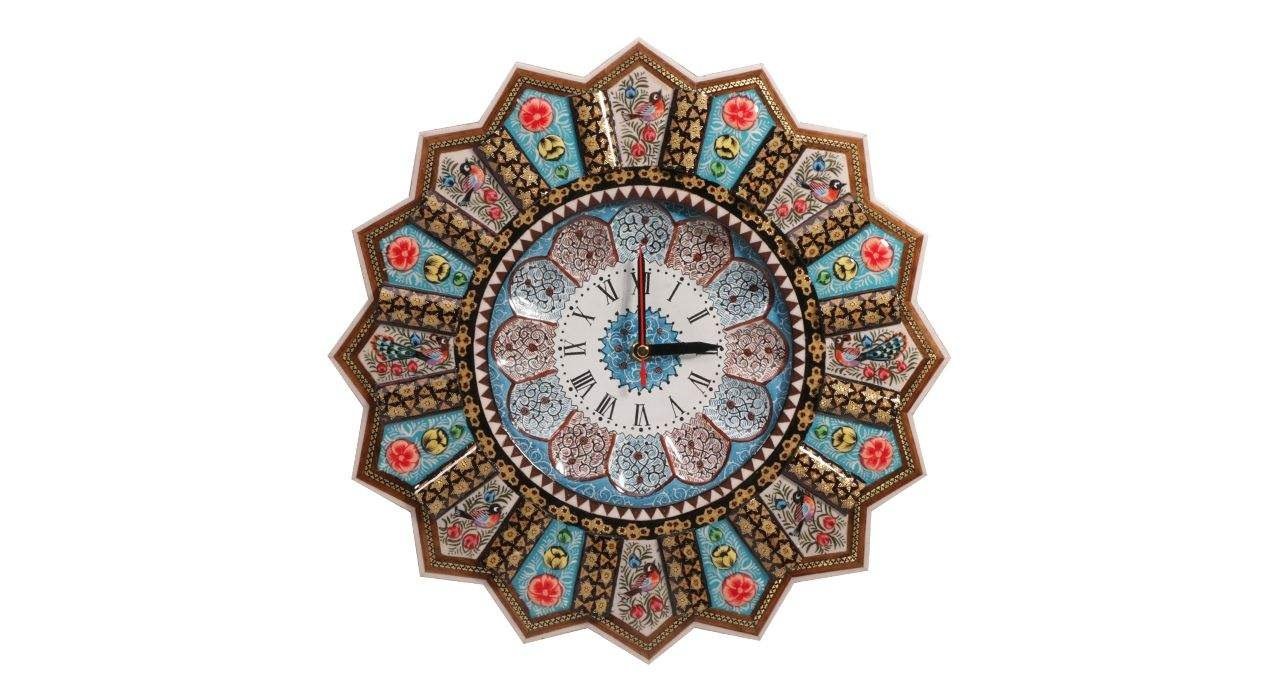 Khatam clock Model 352 , Khatam clock, Inlaid, Khatam clock Model, Khatam