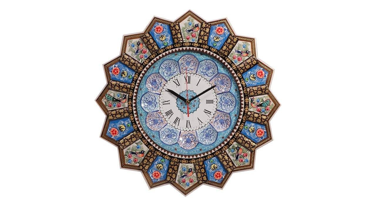 Khatam clock Model 390 , Khatam clock, Inlaid, Khatam clock model, Khatam