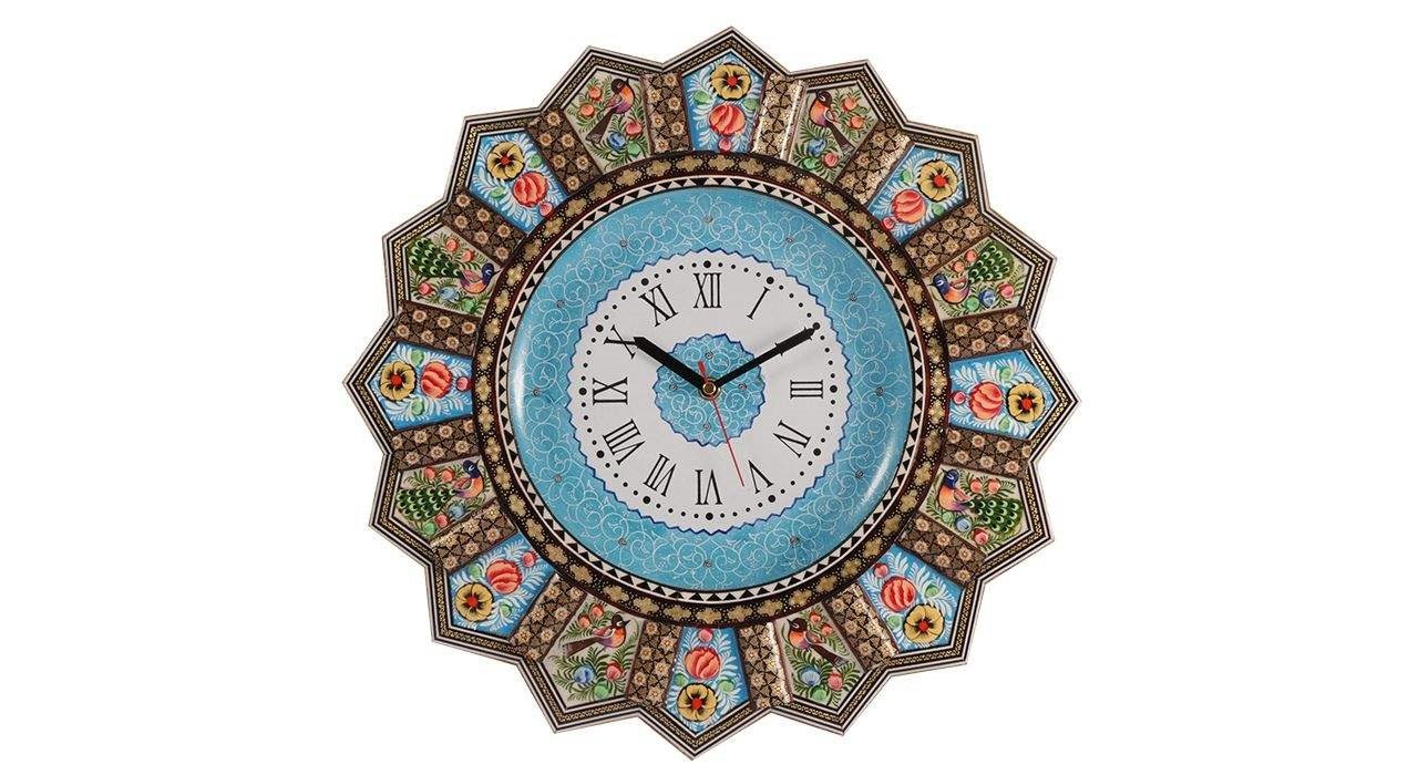 Khatam clock Model 406 , Khatam clock, Inlaid, Khatam clock model, Khatam